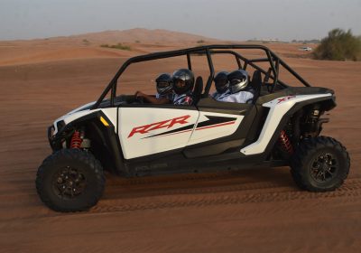 Dubai Red Dunes Buggy Tour – RZR 1000cc Self-Drive (Choose 2 or 4 Seater)