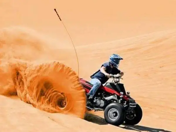 Open Desert Quad Bike Safari – Thrilling Ride on the Red Sands
