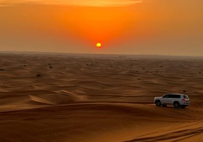 Private Evening Desert Safari in Dubai – Luxury 4×4 Experience (Max 6 Guests)