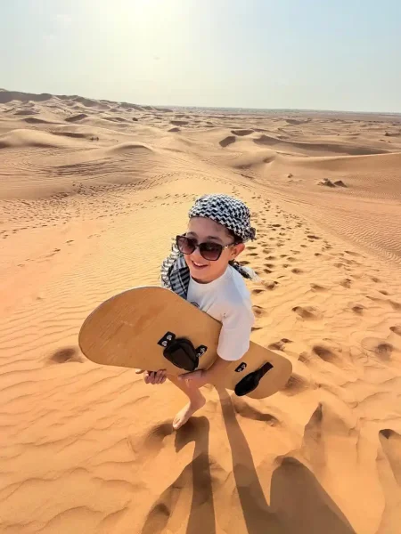 Red Sand Board Ride 4